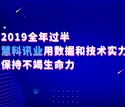 2019全年過半，慧科訊業用數據和技術實力保持不竭生命力